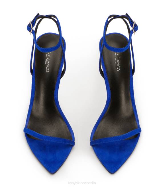 Stöckelschuhe| de Tony Bianco Frauen Myra-Heels azurblaues Wildleder 4624155